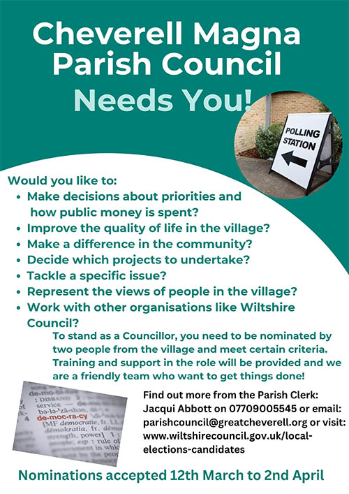 Great Cheverell Parish Council Wiltshire